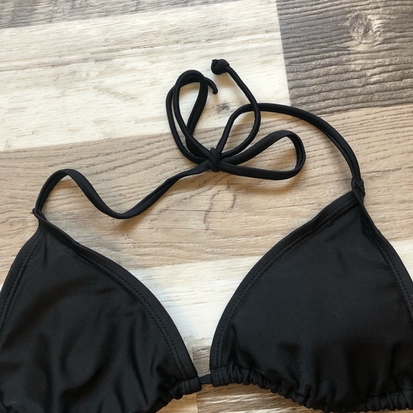 GUC Old Navy Women’s Adjustable Black String Bikini Top - Picture 5 of 10